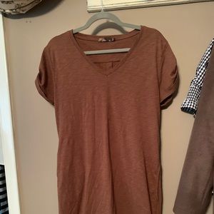 Brown Parma Teeshirt Dress XL